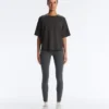 Boxy Short-Sleeve Cotton Blend T-Shirt Boxy Short-Sleeve Cotton Blend T-Shirt