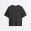 Boxy Short-Sleeve Cotton Blend T-Shirt Boxy Short-Sleeve Cotton Blend T-Shirt