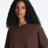 Boxy Short-Sleeved Cotton Blend T-Shirt Boxy Short-Sleeved Cotton Blend T-Shirt