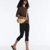 Boxy Short-Sleeved Cotton Blend T-Shirt Boxy Short-Sleeved Cotton Blend T-Shirt