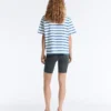 Boxy Short-Sleeved Cotton Blend T-Shirt Boxy Short-Sleeved Cotton Blend T-Shirt