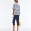 Boxy Short-Sleeved Polo Neck Cotton Blend T-Shirt Boxy Short-Sleeved Polo Neck Cotton Blend T-Shirt