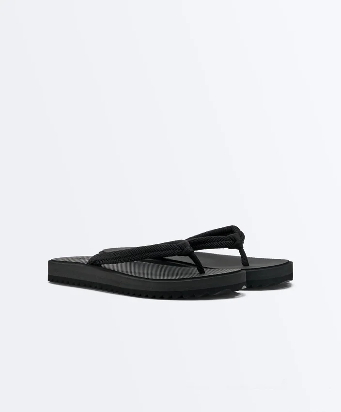 Braided Rope Beachwear Sandals Braided Rope Beachwear Sandals