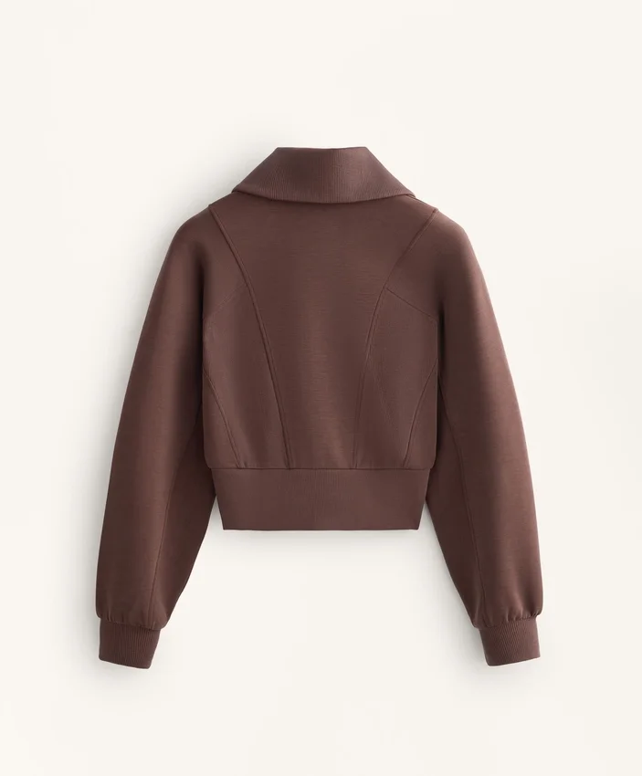 Brushed Rib Jacket with Modal Brushed Rib Jacket with Modal