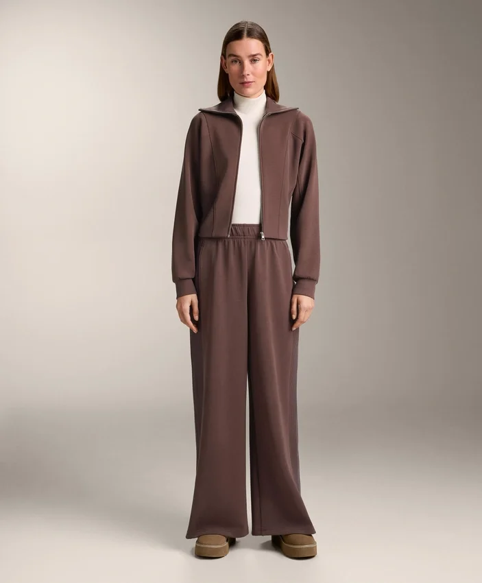 Brushed Rib Jacket with Modal Brushed Rib Jacket with Modal
