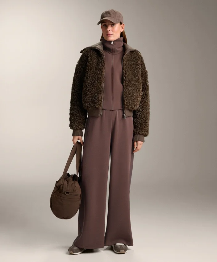 Brushed Rib Jacket with Modal Brushed Rib Jacket with Modal