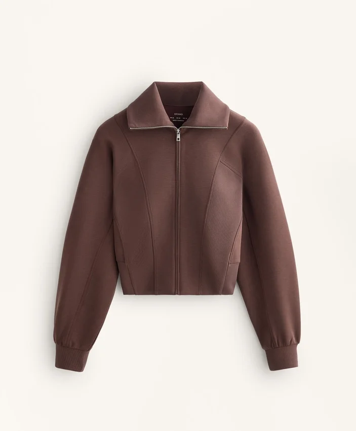 Brushed Rib Jacket with Modal Brushed Rib Jacket with Modal