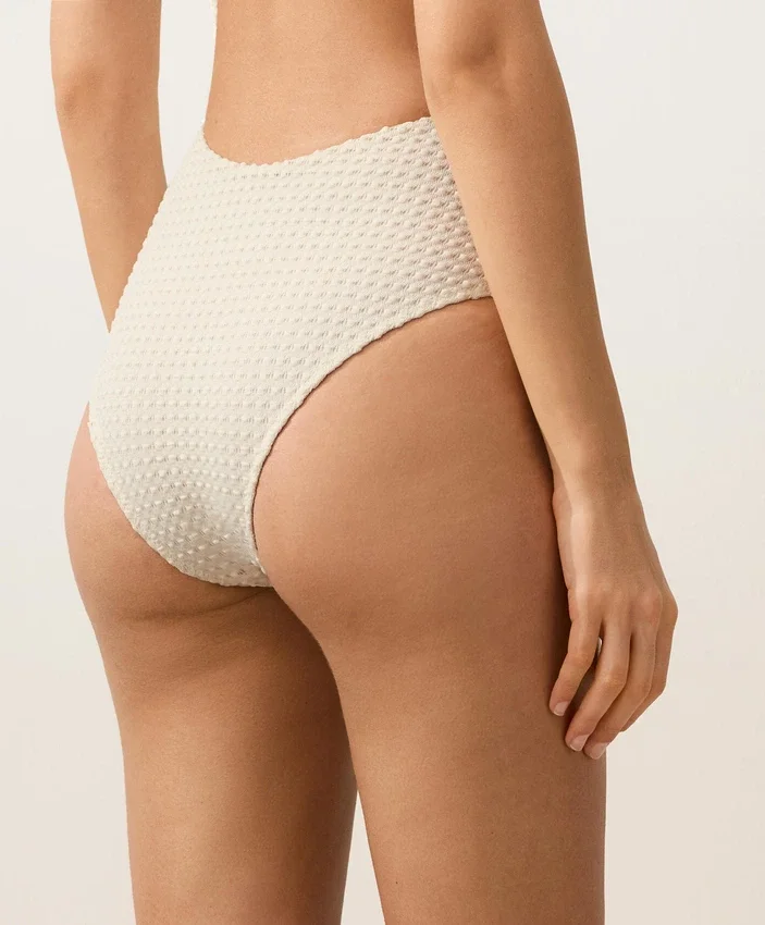 Bubble Crochet Asymmetric Trikini Bubble Crochet Asymmetric Trikini