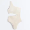 Bubble Crochet Asymmetric Trikini Bubble Crochet Asymmetric Trikini
