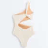 Bubble Crochet Asymmetric Trikini Bubble Crochet Asymmetric Trikini