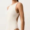 Bubble-Texture Crochet Halter Swimsuit Bubble-Texture Crochet Halter Swimsuit