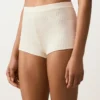 Bubble-Texture Crochet High-Waisted Bikini Shorts Bubble-Texture Crochet High-Waisted Bikini Shorts