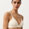 Bubble-Texture Crochet Triangle Bikini Top Bubble-Texture Crochet Triangle Bikini Top