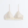 Bubble-Texture Crochet Triangle Bikini Top Bubble-Texture Crochet Triangle Bikini Top