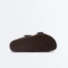 Buckle Split-Leather Slides Buckle Split-Leather Slides
