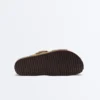 Buckle Split-Leather Slides Buckle Split-Leather Slides