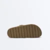 Buckled Split-Leather Mules