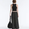 Check Cotton Bloomer Trousers Check Cotton Bloomer Trousers