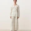 Check Linen and Lyocell Blend Kimono Shirt Check Linen and Lyocell Blend Kimono Shirt