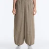 Checked Technical Bloomer Trousers