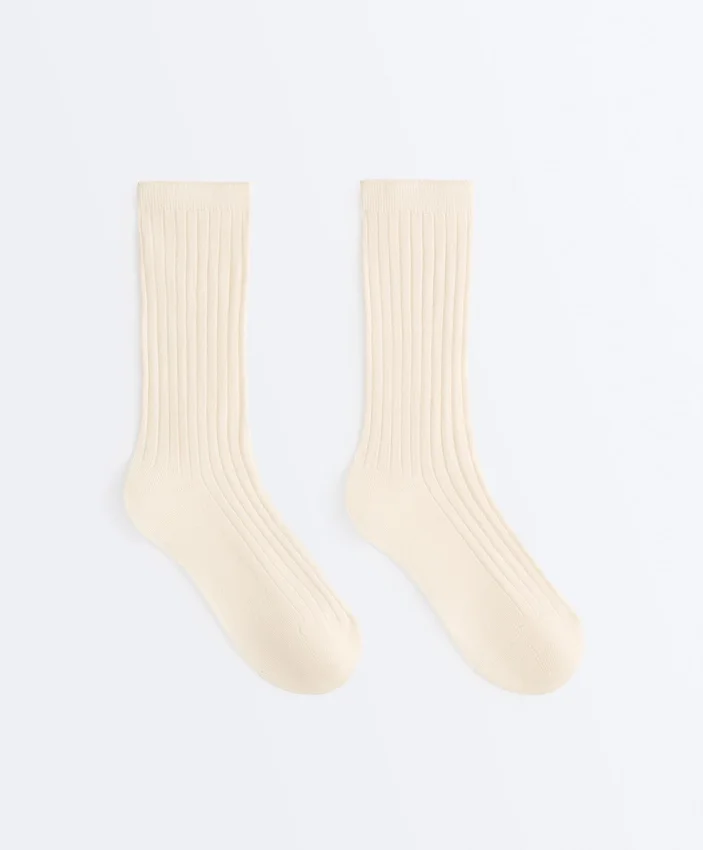 Classic Rib Silk Blend Sock Classic Rib Silk Blend Sock
