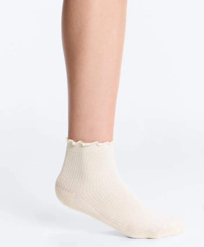 Classic Rib Silk Blend Sock Classic Rib Silk Blend Sock