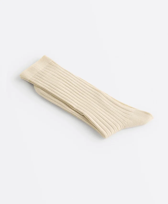 Classic Rib Silk Blend Sock Classic Rib Silk Blend Sock