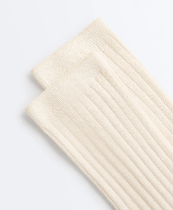 Classic Rib Silk Blend Sock Classic Rib Silk Blend Sock