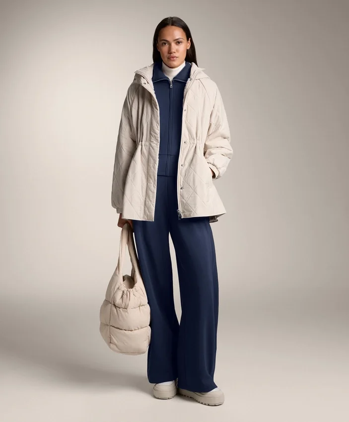 Cocoon Trousers with Side Pleat and Brushed Modal Cocoon Trousers with Side Pleat and Brushed Modal