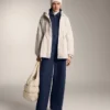 Cocoon Trousers with Side Pleat and Brushed Modal Cocoon Trousers with Side Pleat and Brushed Modal