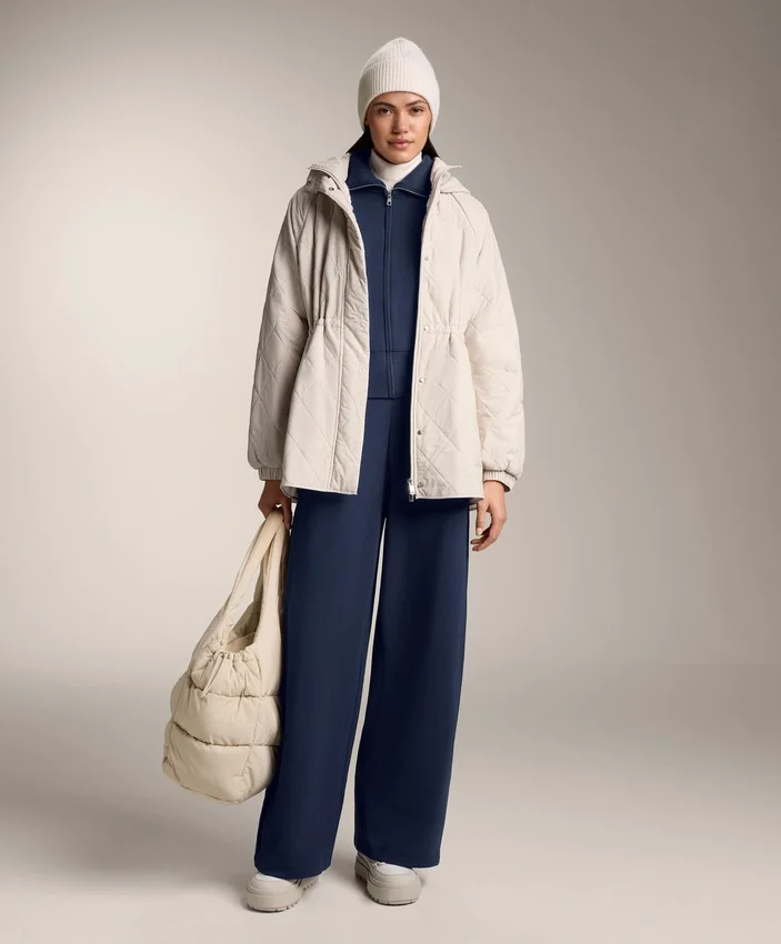 Cocoon Trousers with Side Pleat and Brushed Modal Cocoon Trousers with Side Pleat and Brushed Modal