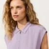 Collared Cotton Long Jumpsuit Collared Cotton Long Jumpsuit
