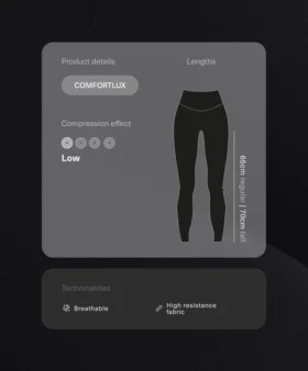Comfortlux 65Cm Maternity Leggings
