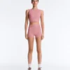 Comfortlux High-Rise 5Cm Striped Hot Pants Comfortlux High-Rise 5Cm Striped Hot Pants