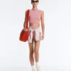 Comfortlux High-Rise 5Cm Striped Hot Pants Comfortlux High-Rise 5Cm Striped Hot Pants