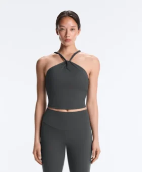 Comfortlux Braided Halter Tank Top