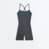Comfortlux Braided Short Jumpsuit Comfortlux Braided Short Jumpsuit
