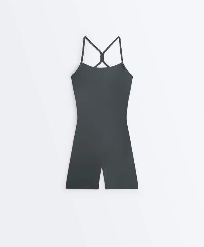 Comfortlux Braided Short Jumpsuit Comfortlux Braided Short Jumpsuit
