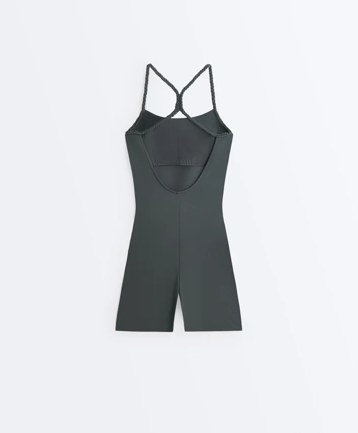 Comfortlux Braided Short Jumpsuit Comfortlux Braided Short Jumpsuit