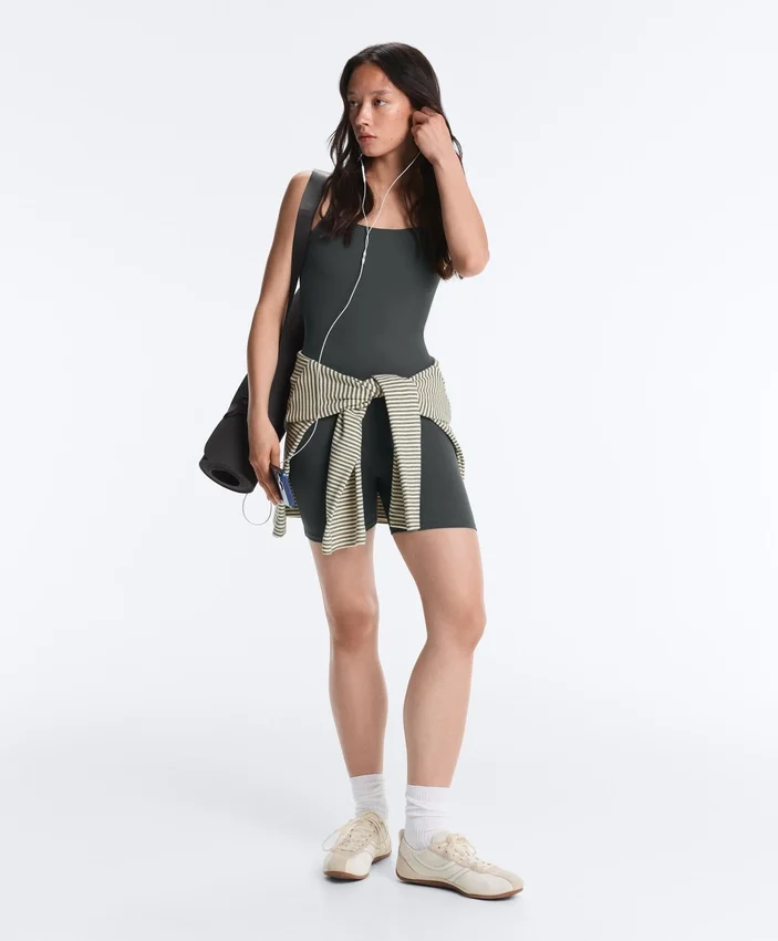 Comfortlux Braided Short Jumpsuit Comfortlux Braided Short Jumpsuit