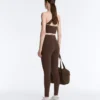 Comfortlux Contrast Crossover Back Tank Top Comfortlux Contrast Crossover Back Tank Top