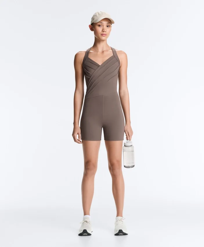 Comfortlux Crossover Short Jumpsuit Comfortlux Crossover Short Jumpsuit