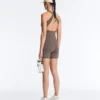 Comfortlux Crossover Short Jumpsuit Comfortlux Crossover Short Jumpsuit
