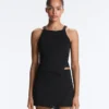 Comfortlux Halterneck Tank Top with Hemstitch Comfortlux Halterneck Tank Top with Hemstitch
