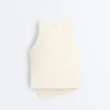 Comfortlux Halterneck Tank Top with Hemstitch Comfortlux Halterneck Tank Top with Hemstitch