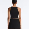 Comfortlux Halterneck Tank Top with Hemstitch Comfortlux Halterneck Tank Top with Hemstitch
