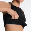 Comfortlux Halterneck Tank Top with Hemstitch Comfortlux Halterneck Tank Top with Hemstitch