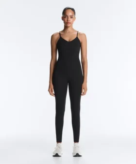 Comfortlux Hemstitch Long Jumpsuit