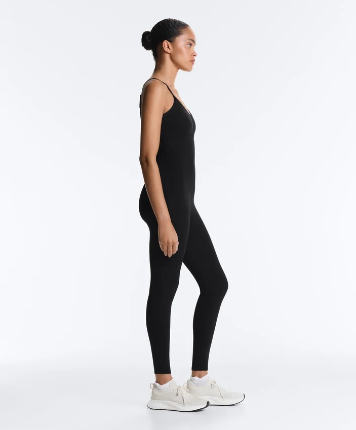 Comfortlux Hemstitch Long Jumpsuit Comfortlux Hemstitch Long Jumpsuit