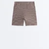 Comfortlux High-Rise 10Cm Gingham Hot Pants Comfortlux High-Rise 10Cm Gingham Hot Pants